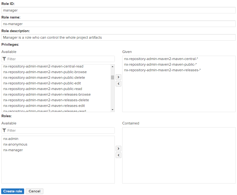 nexus3 security role