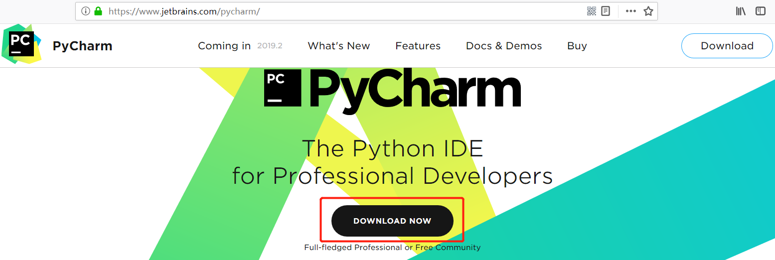 下载pycharm